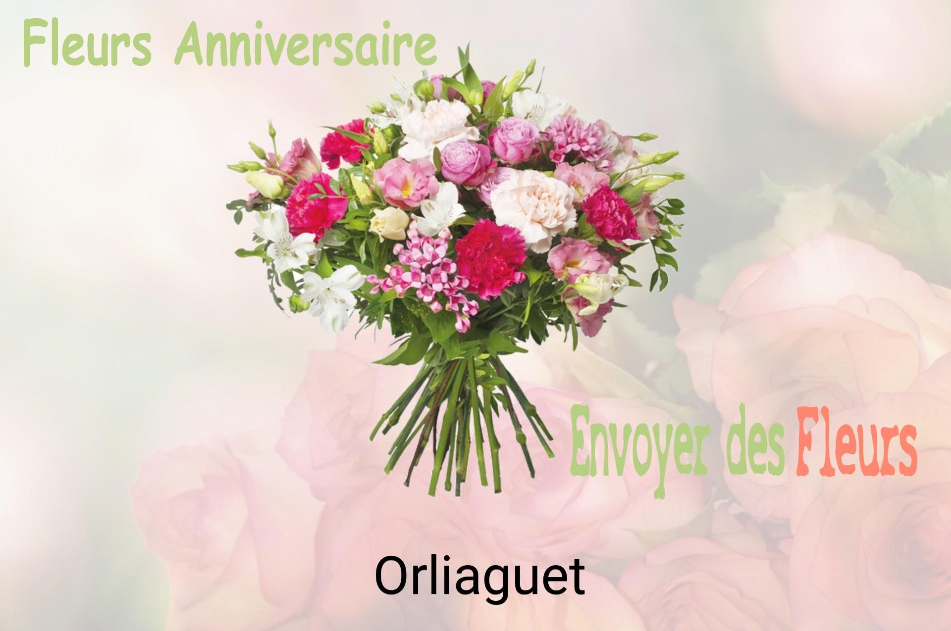 Bouquet de fleurs d’anniversaire livré à Orliaguet